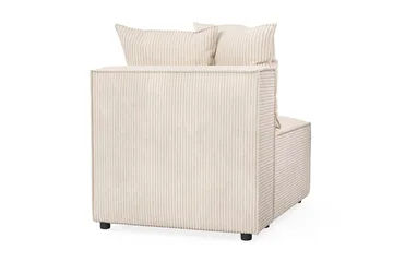 Cubo 1-seters Midtmodul i Manchester 80 cm bred - Beige - Møbler - Sofaer - Modulsofaer - Midtmodul