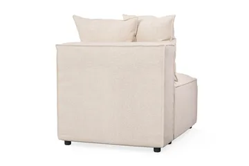 Cubo 1-seters Midtmodul i Stoff 80 cm bred - Beige - Møbler - Sofaer - Modulsofaer - Midtmodul