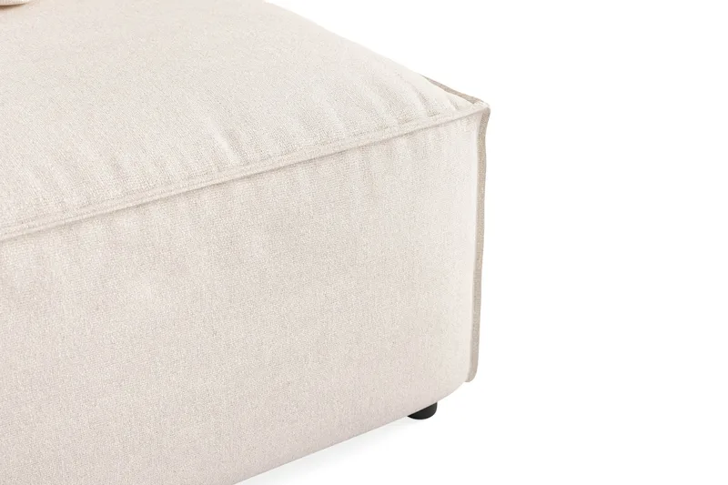 Cubo 1-seters Midtmodul i Stoff 80 cm bred - Beige - Møbler - Sofaer - Modulsofaer - Midtmodul
