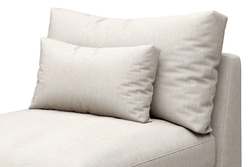 Dubai midtmodul ekstra dyp - Beige - Møbler - Sofaer - Modulsofaer - Midtmodul