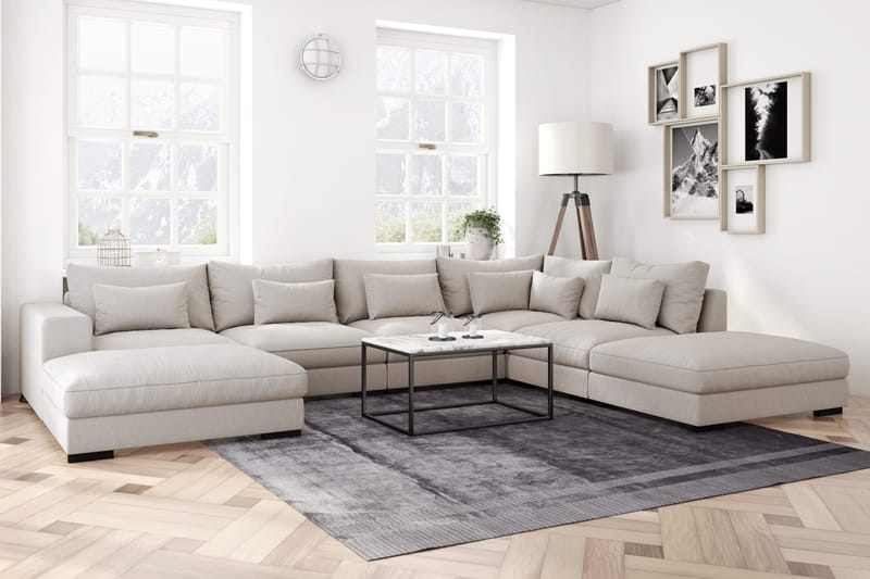 Dubai midtmodul ekstra dyp - Beige - Møbler - Sofaer - Modulsofaer - Midtmodul