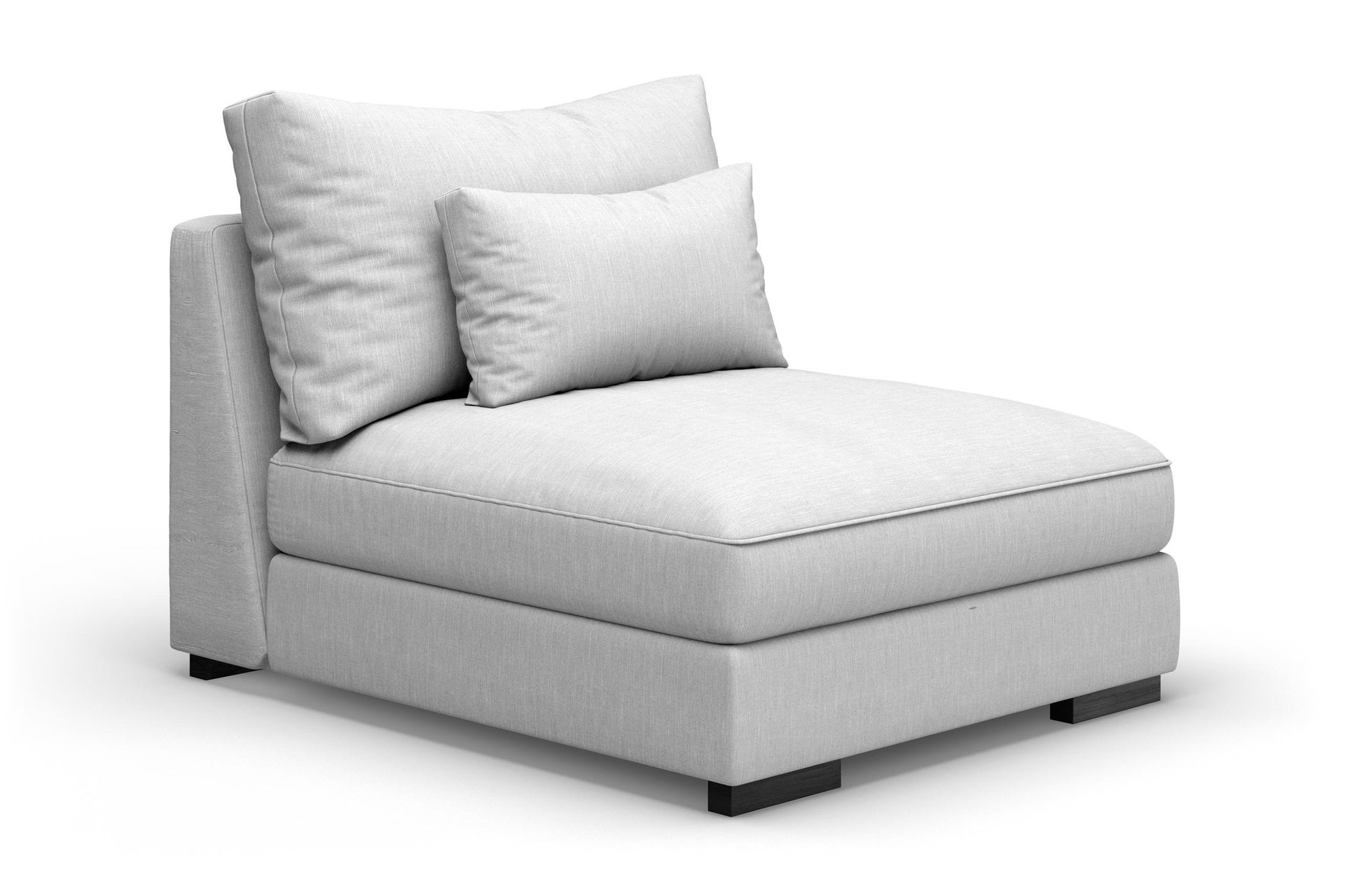 Dubai Midtmodul - Lysgrå - Møbler - Sofaer - Modulsofaer - Midtmodul