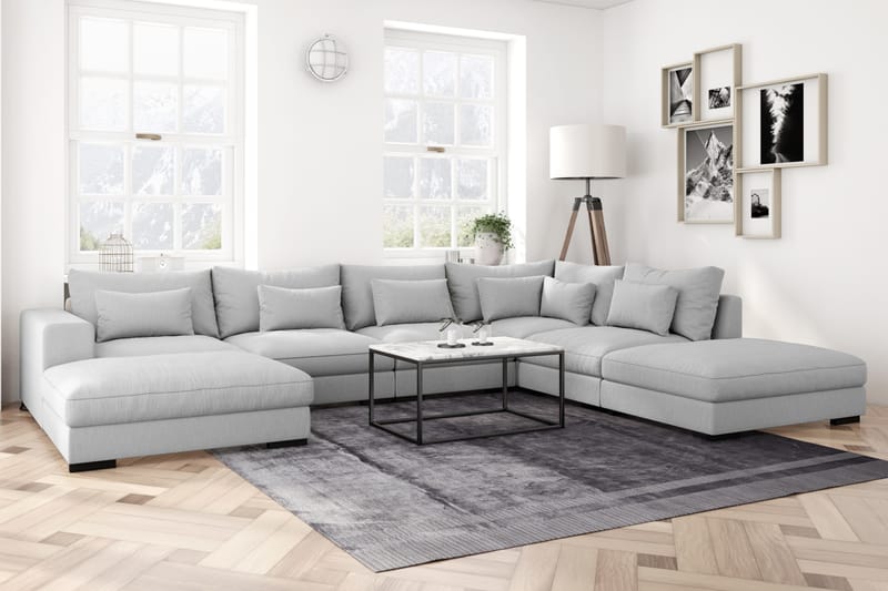 Dubai Midtmodul - Lysgrå - Møbler - Sofaer - Modulsofaer - Midtmodul