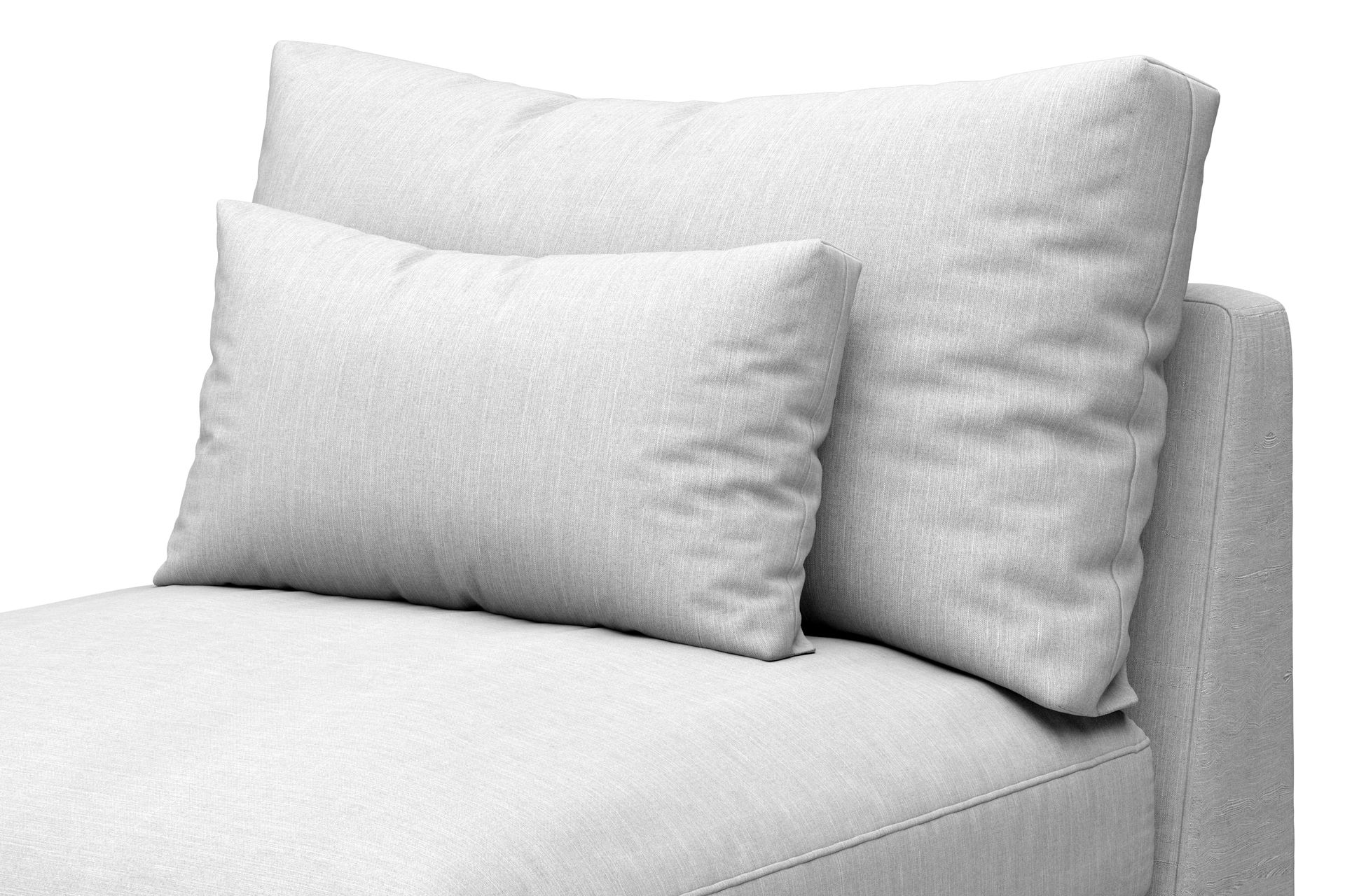 Dubai Midtmodul - Lysgrå - Møbler - Sofaer - Modulsofaer - Midtmodul