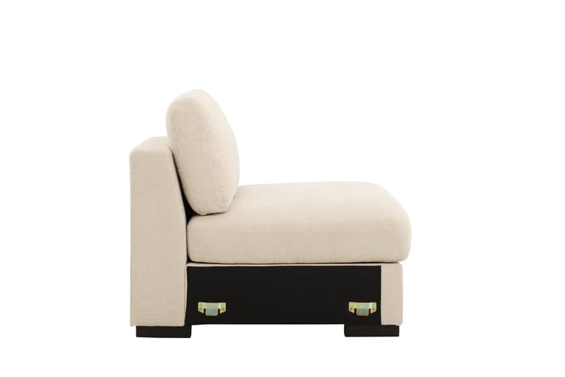 Midtmodul Salerno i stoff - Beige - Møbler - Sofaer - Modulsofaer - Midtmodul
