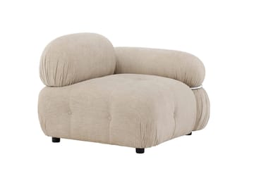 Mika høyremodul 95 cm - Beige - Møbler - Sofaer - Modulsofaer - Hjørnemodul