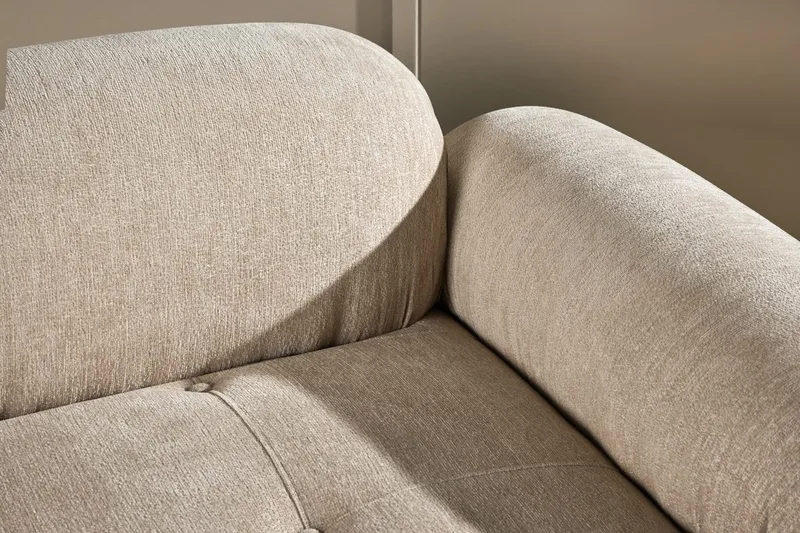 Mika høyremodul 95 cm - Beige - Møbler - Sofaer - Modulsofaer - Hjørnemodul