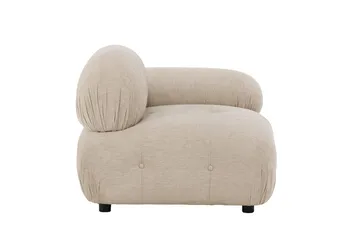 Mika høyremodul 95 cm - Beige - Møbler - Sofaer - Modulsofaer - Hjørnemodul