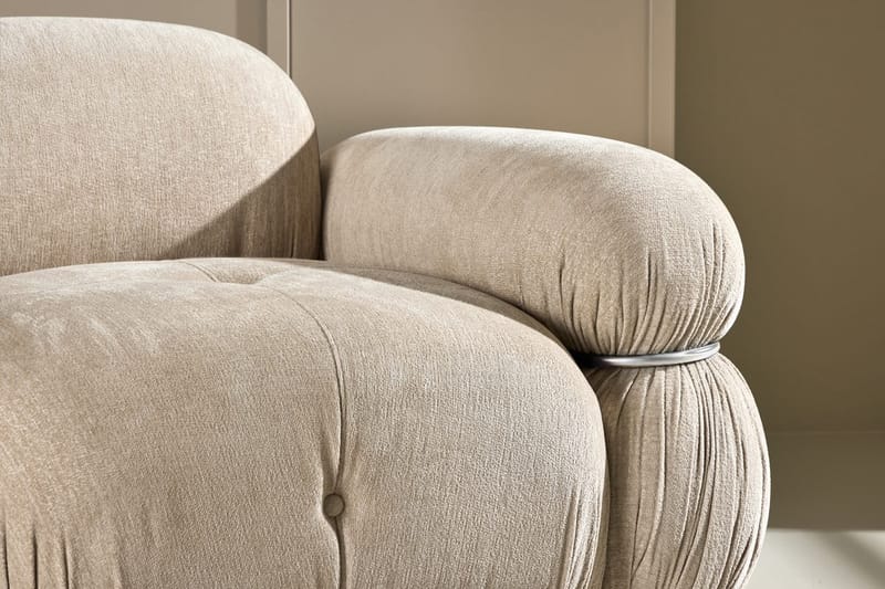 Mika høyremodul 95 cm - Beige - Møbler - Sofaer - Modulsofaer - Hjørnemodul