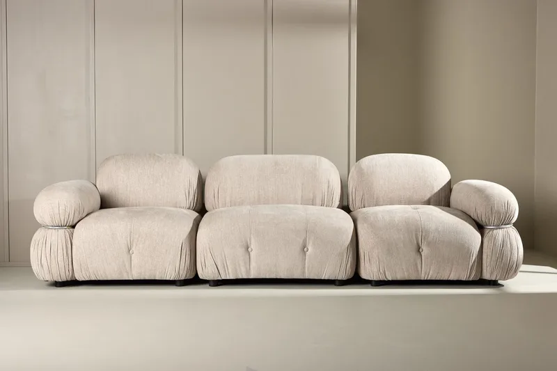 Mika høyremodul 95 cm - Beige - Møbler - Sofaer - Modulsofaer - Hjørnemodul