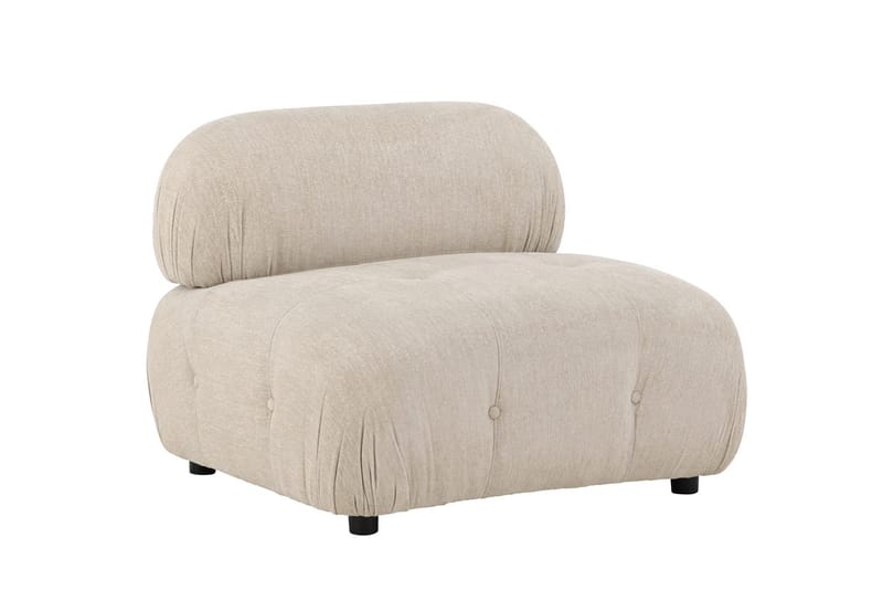 Mika midtmodul 95 cm - Beige - Møbler - Sofaer - Modulsofaer - Midtmodul