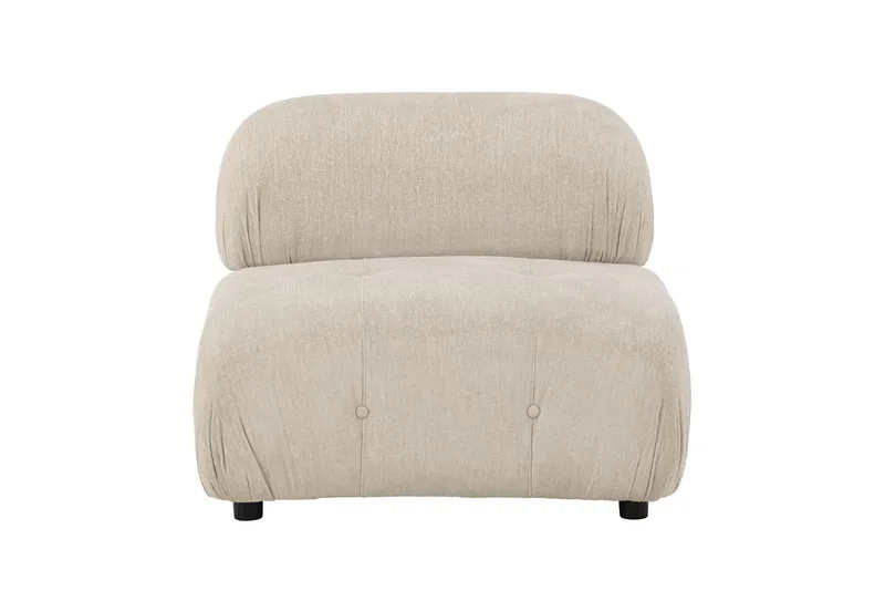 Mika midtmodul 95 cm - Beige - Møbler - Sofaer - Modulsofaer - Midtmodul