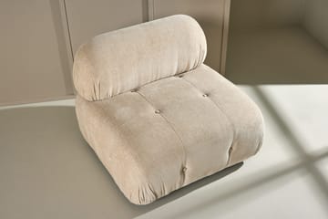 Mika midtmodul 95 cm - Beige - Møbler - Sofaer - Modulsofaer - Midtmodul