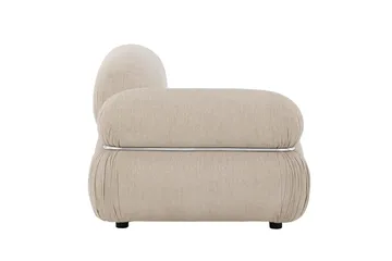 Mika venstremodul 95 cm - Beige - Møbler - Sofaer - Modulsofaer - Hjørnemodul