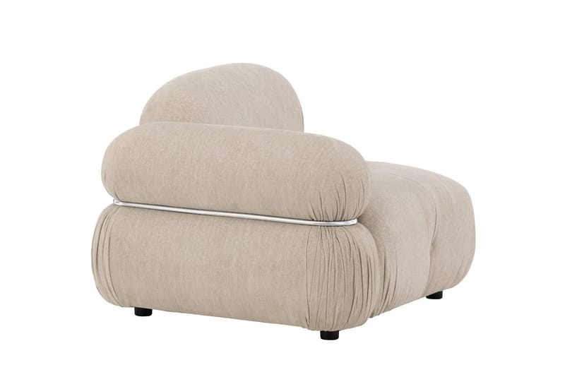 Mika venstremodul 95 cm - Beige - Møbler - Sofaer - Modulsofaer - Hjørnemodul