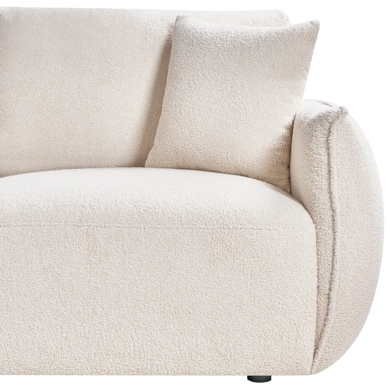 Modulsofa 2-seter Mesnali - Off-White - Møbler - Sofaer - Modulsofaer - Komplett modulsofa