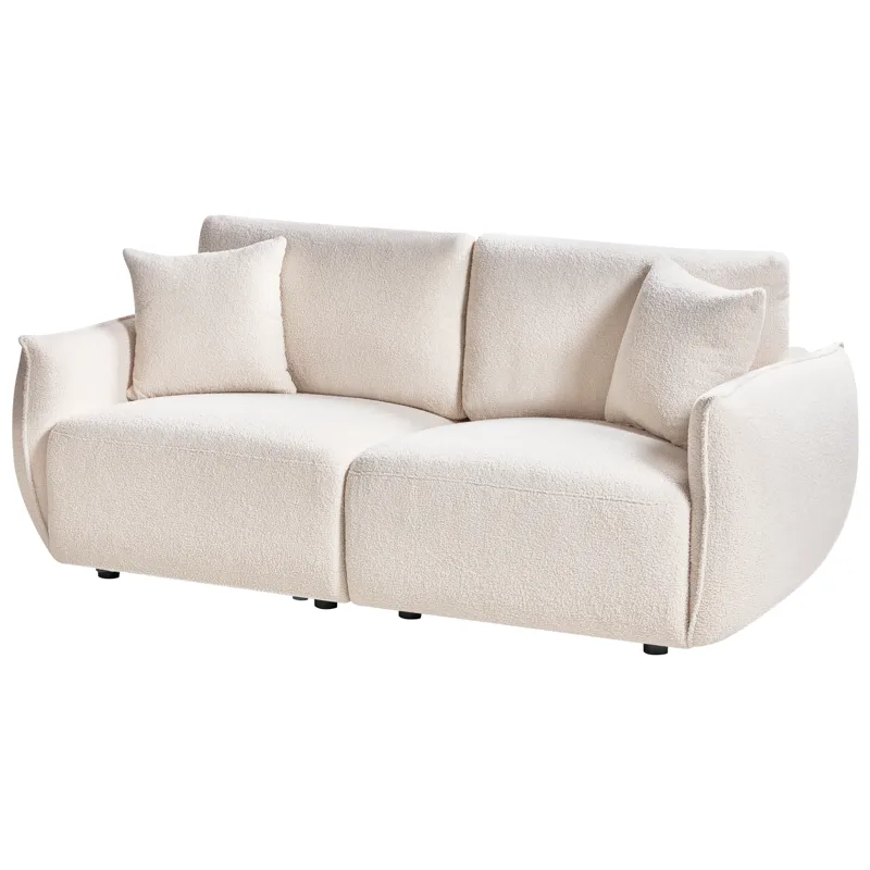 Modulsofa 2-seter Mesnali - Off-White - Møbler - Sofaer - Modulsofaer - Komplett modulsofa