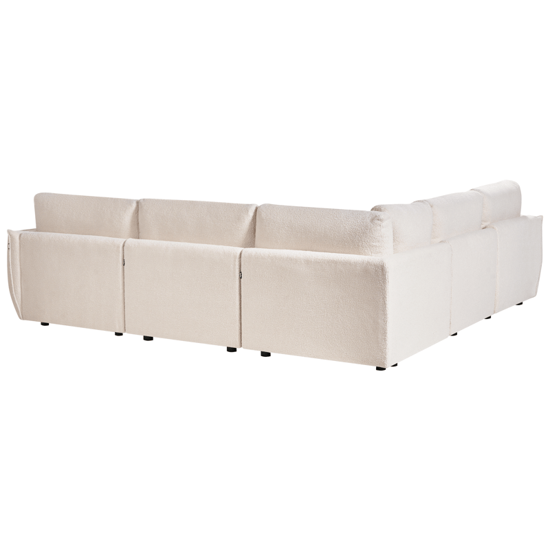 Modulsofa 5-seter Mesnali høyrevendt - Off-White - Møbler - Sofaer - Modulsofaer - Komplett modulsofa