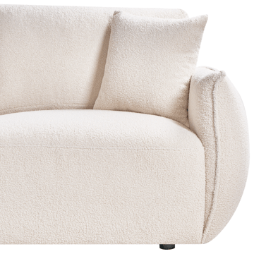 Modulsofa 5-seter Mesnali høyrevendt - Off-White - Møbler - Sofaer - Modulsofaer - Komplett modulsofa