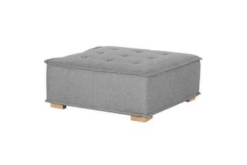 Modulsoffa Beliani Tibro Beige/ljust trä NO_BRAND Grey||Light colored wood - Møbler - Sofaer - Modulsofaer - Komplett modulsofa