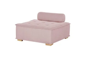 Modulsoffa Beliani Tibro Beige/ljust trä Rose||Light colored wood - Møbler - Sofaer - Modulsofaer - Komplett modulsofa