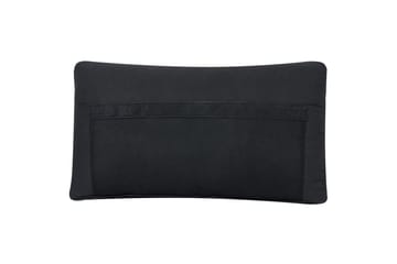 Modulsoffa med fotpall Beliani Unstad Beige/svart, Symmetrisk Black - Møbler - Sofaer - Modulsofaer - Komplett modulsofa