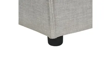 Schäslong Beliani Ardal Beige, svart, Högervänd Grey||Black Right-faced - Møbler - Sofaer - Modulsofaer -  Øvrige moduler til modulsofa