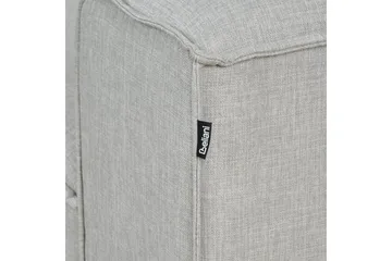 Schäslong Beliani Ardal Beige, svart, Högervänd Grey||Black Right-faced - Møbler - Sofaer - Modulsofaer - Øvrige moduler til modulsofa