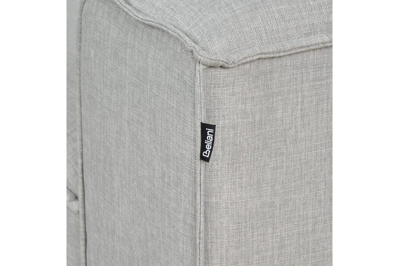 Schäslong Beliani Ardal Beige, svart, Högervänd Grey||Black Right-faced - Møbler - Sofaer - Modulsofaer - Øvrige moduler til modulsofa