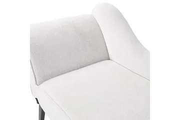 Schäslong Beliani Biarritz Grön, Svart, Högervänd White||Black Left-faced - Møbler - Sofaer - Modulsofaer - Øvrige moduler til modulsofa