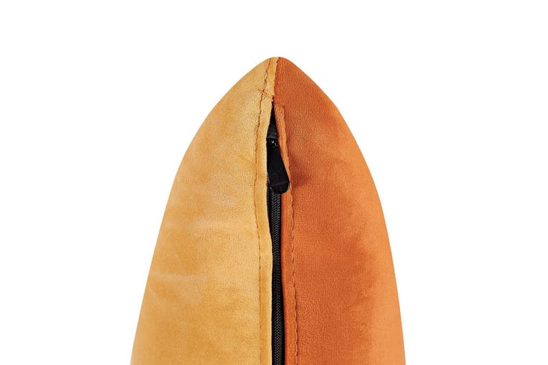 Schäslong Beliani Gonesse Beige, Grå, Guld NO_BRAND Dark Orange||GOLD - Møbler - Sofaer - Modulsofaer - Øvrige moduler til modulsofa