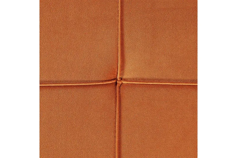 Schäslong Beliani Gonesse Beige, Grå, Guld NO_BRAND Dark Orange||GOLD - Møbler - Sofaer - Modulsofaer - Øvrige moduler til modulsofa