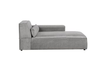 Schäslong Beliani Hellnar Beige, Högervänd Grey Left-faced - Møbler - Sofaer - Modulsofaer - Øvrige moduler til modulsofa
