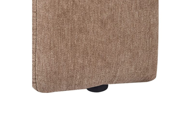 Schäslong Beliani Lannils Brun, Svart, Högervänd Brown||Black Left-faced - Møbler - Sofaer - Modulsofaer - Øvrige moduler til modulsofa