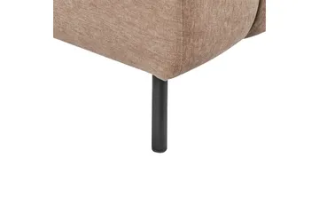 Schäslong Beliani Lannils Brun, Svart, Högervänd Brown||Black Left-faced - Møbler - Sofaer - Modulsofaer - Øvrige moduler til modulsofa