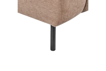 Schäslong Beliani Lannils Brun, Svart, Högervänd Brown||Black Right-faced - Møbler - Sofaer - Modulsofaer - Øvrige moduler til modulsofa