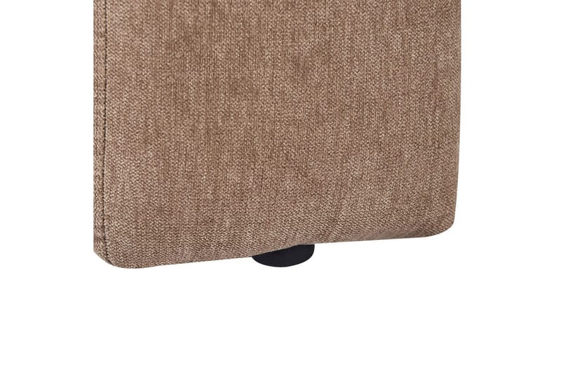 Schäslong Beliani Lannils Brun, Svart, Högervänd Brown||Black Right-faced - Møbler - Sofaer - Modulsofaer - Øvrige moduler til modulsofa