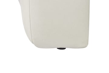 Schäslong Beliani Lannils Brun, Svart, Högervänd NO_BRAND White||Black Left-faced - Møbler - Sofaer - Modulsofaer - Øvrige moduler til modulsofa