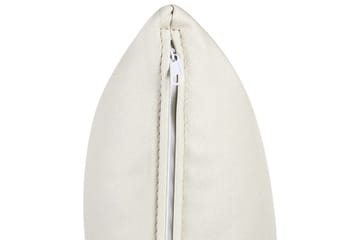 Schäslong Beliani Lannils Brun, Svart, Högervänd NO_BRAND White||Black Left-faced - Møbler - Sofaer - Modulsofaer - Øvrige moduler til modulsofa
