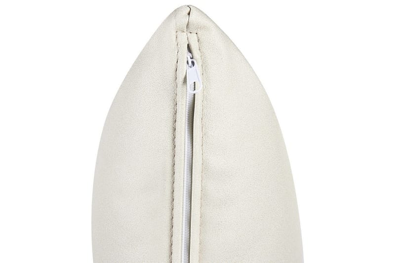 Schäslong Beliani Lannils Brun, Svart, Högervänd NO_BRAND White||Black Left-faced - Møbler - Sofaer - Modulsofaer - Øvrige moduler til modulsofa
