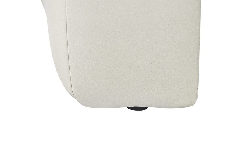 Schäslong Beliani Lannils Brun, Svart, Högervänd White||Black Left-faced - Møbler - Sofaer - Modulsofaer - Øvrige moduler til modulsofa