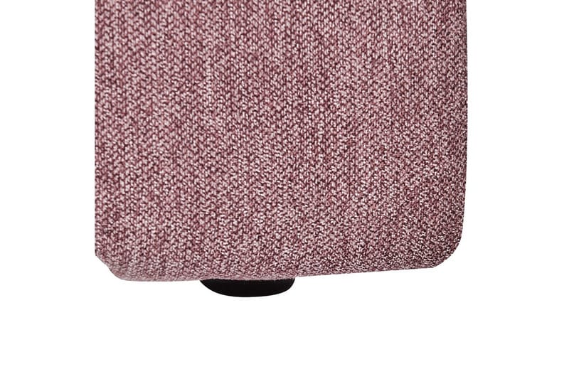 Schäslong Beliani Lannils Brun, Svart, Högervänd Pink Right-faced - Rosa - Møbler - Sofaer - Modulsofaer - Øvrige moduler til modulsofa