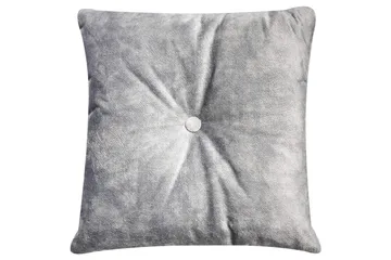 Schäslong Beliani Lattes Grå, mörkt trä, Högervänd Grey Right-faced - Grå - Møbler - Sofaer - Fløyelssofaer