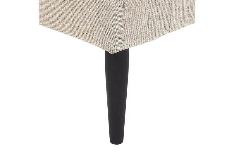 Schäslong Beliani Mauriac Beige Beige - Møbler - Sofaer - Modulsofaer - Øvrige moduler til modulsofa