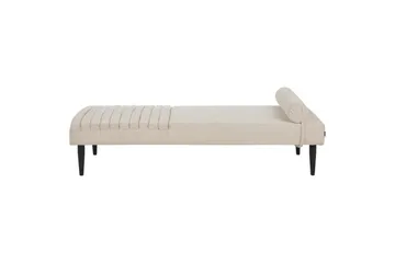 Schäslong Beliani Mauriac Beige Beige - Møbler - Sofaer - Modulsofaer - Øvrige moduler til modulsofa