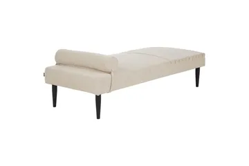Schäslong Beliani Mauriac Beige Beige - Møbler - Sofaer - Modulsofaer - Øvrige moduler til modulsofa