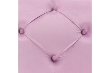 Schäslong Beliani Nantilly NO_BRAND Violet - Møbler - Sofaer - Fløyelssofaer