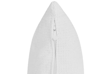 Schäslong Beliani Riom Grön, Svart, Högervänd NO_BRAND White||Black Left-faced - Møbler - Sofaer - Modulsofaer - Øvrige moduler til modulsofa