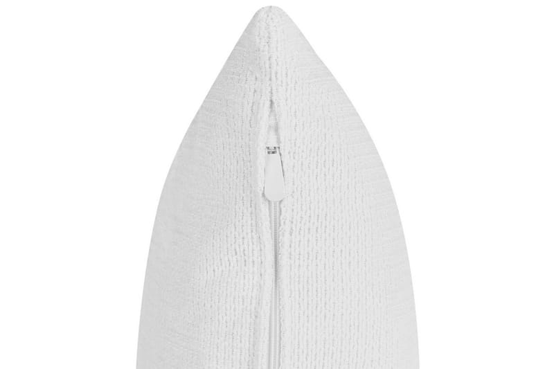 Schäslong Beliani Riom Grön, Svart, Högervänd NO_BRAND White||Black Right-faced - Møbler - Sofaer - Modulsofaer - Øvrige moduler til modulsofa