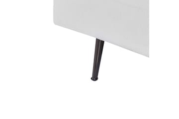 Schäslong Beliani Riom Grön, Svart, Högervänd White||Black Left-faced - Møbler - Sofaer - Modulsofaer - Øvrige moduler til modulsofa